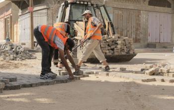 بلدية غزة تنفذ أعمال صيانة في 70 موقعا في شوارع المدينة