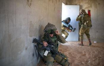 تدريبات عسكرية للجيش الإسرائيلي على حدود غزة - أرشيفية 