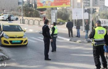 شرطة المرور في الضفة الغربية