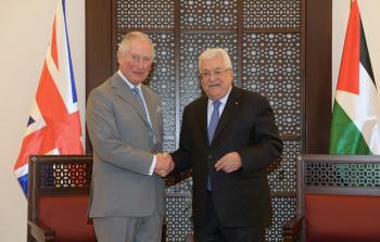 الرئيس الفلسطيني محمود عباس يستقبل ولي العهد البريطاني الأمير تشارلز