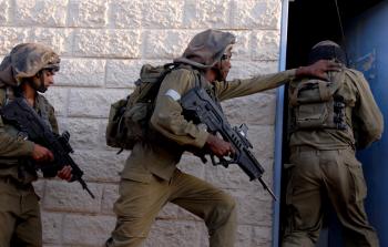 جيش الاحتلال الاسرائيلي يجري تدريبات عسكرية-أرشيف