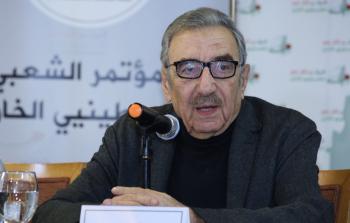 منير شفيق الأمين العام للمؤتمر الشعبي لفلسطينيي الخارج
