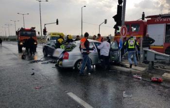 حادث طرق يسفر عن مصرع مسنة وإصابة فتاة