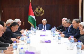 اجتماع للجنة المركزية لحركة فتح برئاسة الرئيس محمود عباس