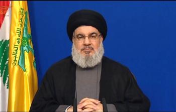حسن نصر الله الأمين العام لتنظيم حزب الله اللبناني