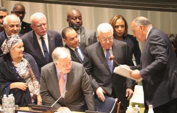 الرئيس الفلسطيني محمود عباس يتسلم رئاسة المجموعة 77 والصين
