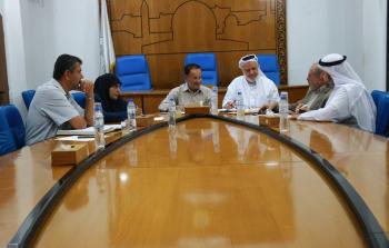 لقاء اللجنة الاقتصادية بالتشريعي مع وكيل وزارة المالية في غزة