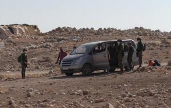مصادرة الاحتلال لسيارة تلفزيون فلسطين في طوباس