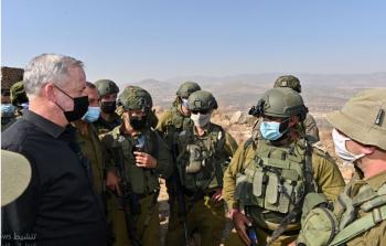 بيني غانتس خلال زيارة تفقدية شمال إسرائيل