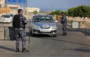 انتشار الأجهزة الأمنية في قطاع غزة
