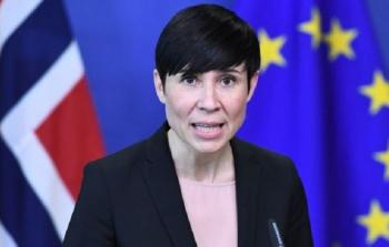 وزيرة الخارجية النرويجية