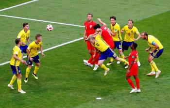 إنجلترا تهزم السويد وتبلغ نصف نهائي مونديال روسيا