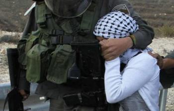 اعتقال طفلة فلسطينية 
