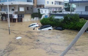 فيضانات نابل التونسية 