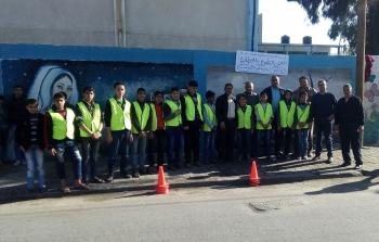 بلدية غزة تنفذ حملة للنظافة في حي الزيتون