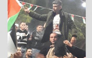  استقبال الأسير المحرر أنس قدومي بقلقيلية -ارشيف0