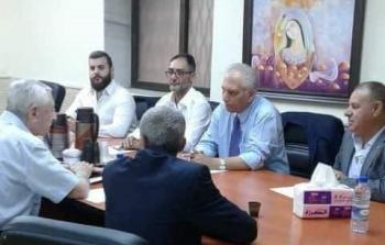لقاء بين الجبهة الشعبية وحزب الشعب في دمشق
