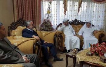 اجتماع السفير العمادي مع نواب حماس في الضفة