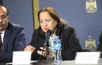 وزيرة الصحة الفلسطينية مي كيلة