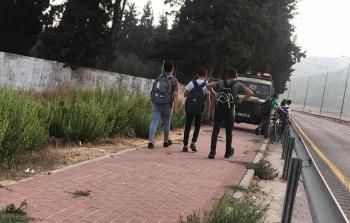الاحتلال يعيق وصول طلبة اللبن الشرقية إلى مدارسهم