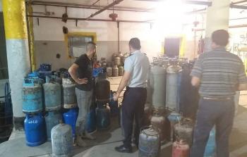 جولة تفتيشية على محطات توزيع الغاز في بيت لحم