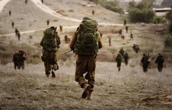 جنود جيش الاحتلال على حدود غزة -توضيحية-
