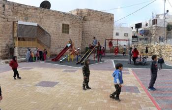 افتتاح حديقة أطفال جديدة شرق الحرم الإبراهيمي في الخليل