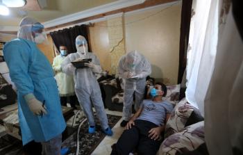تفشي فيروس كورونا في غزة