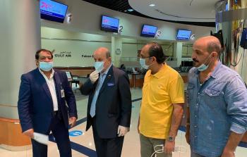 السفير الفلسطيني لدى البحرين يعود إلى الوطن