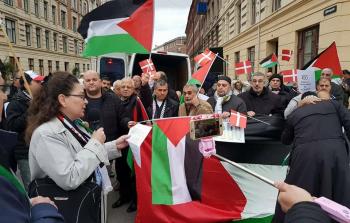 الجالية الفلسطينية في الدنمارك  تنظم مسيرة حاشدة لاحياء ذكرى النكبة