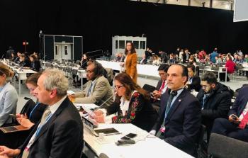 الاتيرة تلقي كلمة مجموعة ال ٧٧ والصين في مؤتمر الأطراف لتغير المناخ في مدريد