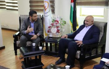 اللواء أبو نعيم يزور بلدية جباليا النزلة