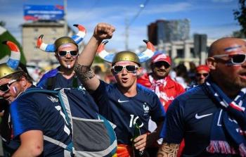 الجمهور الفرنسي في مونديال روسيا كأس العالم 2018