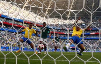 البرازيل تقصي المكسيك وتتأهل لربع نهائي مونديال روسيا