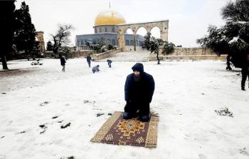 مدينة القدس في الشتاء