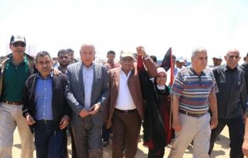 الشعبية تشارك في مليونية العودة