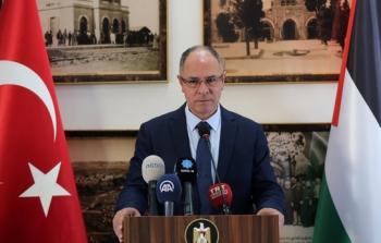 سفير فلسطين بانقرة فائد مصطفى_ ارشيفية