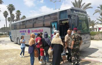 المسافرون في معبر رفح جنوب قطاع غزة