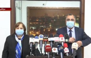 الإيجاز الصحفي للحكومة الفلسطينية - ارشيفية