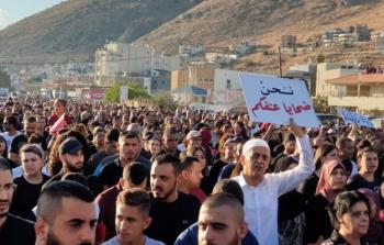 خيمة اعتصام للمتابعة قبالة مكتب رئيس الحكومة