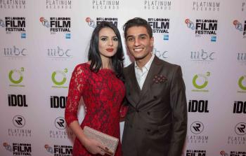 محمد عساف وخطيبته السابقة لينا قيشاوي - ارشيفية -