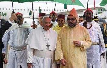 عاهل المغرب والبابا فرنسيس- ارشيفية