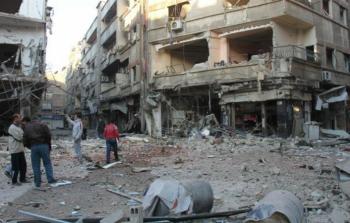 مخيم اليرموك للاجئين الفلسطينيين في سوريا