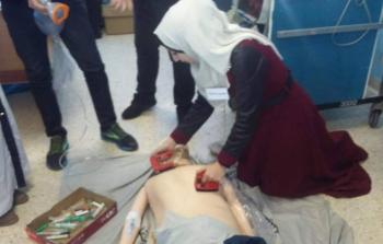 غزة: المستشفى الأوروبي يفتتح دورة في انعاش القلب المتقدم (ACLS)