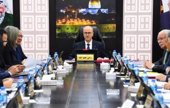 مجلس الوزراء الفلسطيني