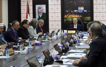 اجتماع مجلس الوزراء الفلسطيني