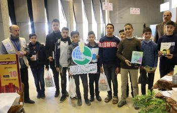 المجلس العلمي ينظم زيارة لأيتام دار البر بدبي لمعرض غزة هاشم للكتاب