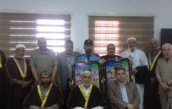 لجهاد غرب غزة تزور الشرطة الفلسطينية