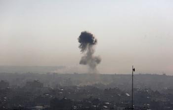 قصف اسرائيلي على غزة  - أرشيفية