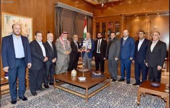 الوفد البرلماني الفلسطيني ينهي زيارته للبنان وسط استقبال رسمي وشعبي كبير